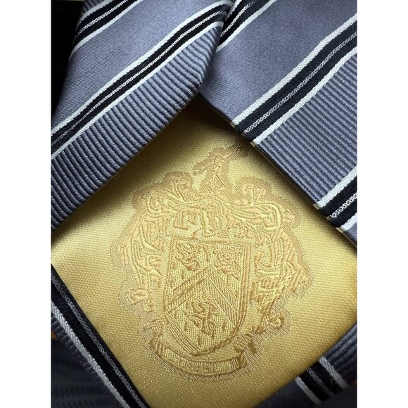 Donald J. Trump Collection Silver Tie Width 3.5" Length 61” - Picture 6 of 6